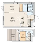 コートモデリア広尾Tokyo 502 間取り図
