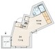 コートモデリア広尾Tokyo 204 間取り図