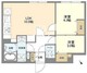ウェルスクエア新宿戸山 401 間取り図