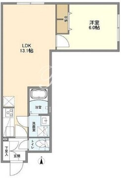 ウェルスクエア桜上水 102 間取り図