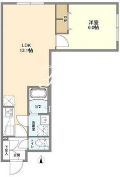ウェルスクエア桜上水 402 間取り図