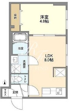 ウェルスクエア桜上水 101 間取り図