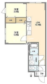 ウェルスクエア桜上水 303 間取り図