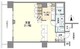 豊洲シエルタワー 1102 間取り図