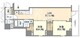 サンウッドフラッツ新宿四谷三丁目 401 間取り図