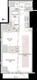 サンウッドフラッツ新宿四谷三丁目 1201 間取り図