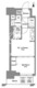 クラリティア綾瀬 702 間取り図