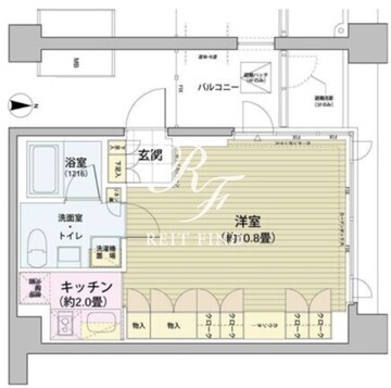 ガーデニエール砧レジデンス 335 間取り図