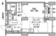 東雲キャナルコートCODAN 14-203 間取り図