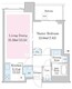 中野ステーションレジデンス 1904 間取り図