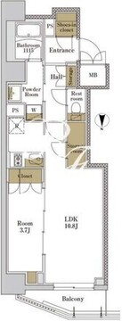 ＲＪＲプレシア大森北 313 間取り図