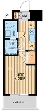 エコロジー潮見レジデンス 511 間取り図