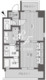 パークフラッツ渋谷代官山 506 間取り図