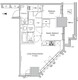 プラウドフラット錦糸町ウエスト 1004 間取り図