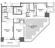 ブリリアイストタワー勝どき 28階80.60㎡ 間取り図
