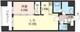 エスティメゾン銀座 1008 間取り図