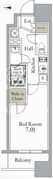グランカーサ町屋 505 間取り図