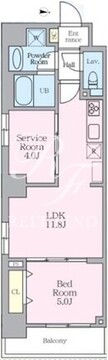 ロレーヌ東陽 202 間取り図