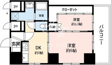 ランドステージ両国 710 間取り図