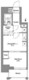 クラリティア綾瀬 504 間取り図