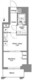クラリティア綾瀬 1302 間取り図