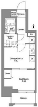 クラリティア綾瀬 1303 間取り図