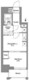 クラリティア綾瀬 1303 間取り図