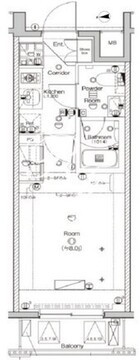 シーフォルム外苑前 302 間取り図