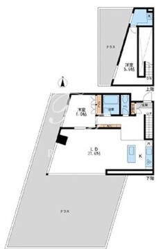 グランカーサ南青山 402 間取り図