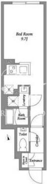 グローリオシェルト四谷坂町 402 間取り図