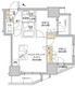 グレーシアフィット三軒茶屋 803 間取り図