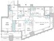パークタワー勝どき S-1713 間取り図