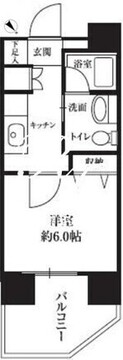 HF西新宿レジデンスイースト 1004 間取り図
