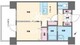 HF西新宿レジデンスイースト 1101 間取り図
