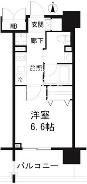 プライムアーバン錦糸公園 1202 間取り図