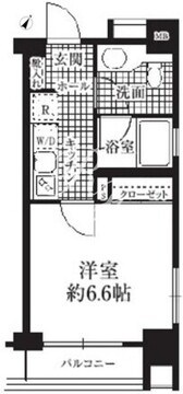 HF銀座レジデンス 801 間取り図