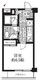 HF銀座レジデンス 602 間取り図