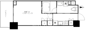 グランスイート麻布六本木 402 間取り図