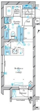 ガリシア文京本駒込 204 間取り図