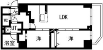 トラディス錦糸町 603 間取り図