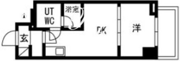 トラディス錦糸町 202 間取り図