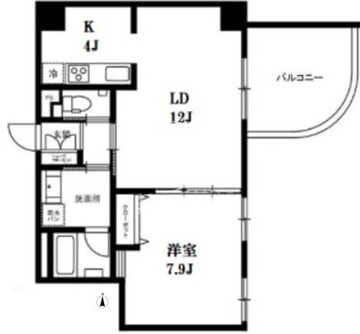 モンテヴェルデ神楽坂弐番館 203 間取り図