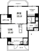 モンテヴェルデ神楽坂弐番館 205 間取り図