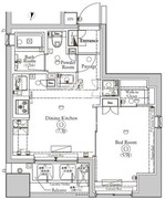 BPRレジデンス神田富山町 501 間取り図 ?>