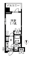 レジディア錦糸町 413 間取り図