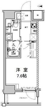 エスレジデンス板橋大山 305 間取り図