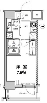 エスレジデンス板橋大山 1104 間取り図