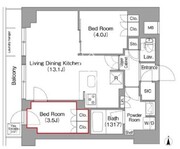 コンフォリア・リヴ平井ミューティオ 504 間取り図 ?>