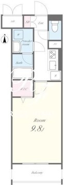 N’sパークレジデンス高田馬場 507 間取り図