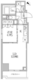 レジディア文京本郷3 903 間取り図